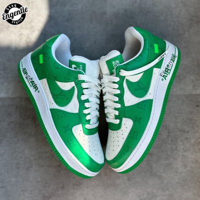 Air Force 1 Low x Louis Vuitton "Virgil Abloh - White/Green" (1:1)_img_2