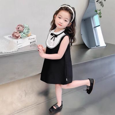 Kids Girls Summer Korean Style Sleeveless Princess Dress (1 to 6 years)_img_5