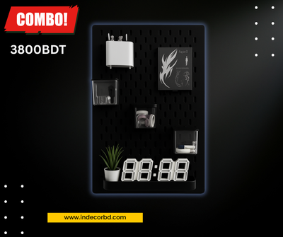Pegboard Combo Set – All-in-One Wall Organizer by InDecorBD_img_1