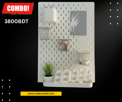 Pegboard Combo Set – All-in-One Wall Organizer by InDecorBD_img_2