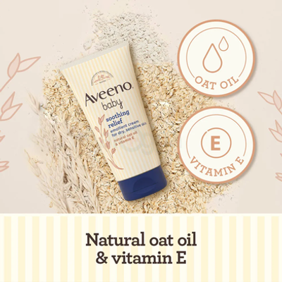 Aveeno Baby Soothing Relief Emollient Cream 150 ml_img_0