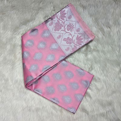Premium Silk Katan Saree – Exclusive Design (Pink)_img_1