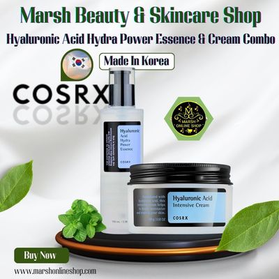 👉🔰Cosrx Hyaluronic Acid Hydra Power Essence and Intensive Cream Combo_img_0