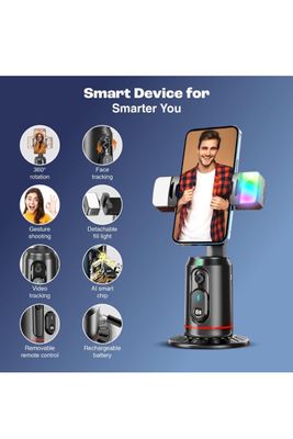 360* Auto face tracking selfie stick tripod_img_2