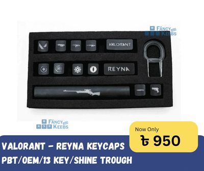 Reyna Valorant Agent Shine Through Keycaps_img_0