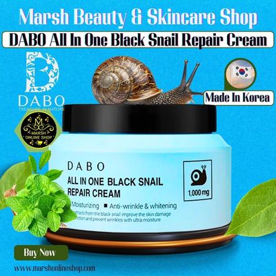 👉🔰DABO All In One Black Snail Repair Cream (100g)_img_0