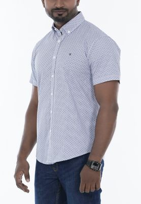 Short-Sleeve Regular-fit Men Half Shirt | Palli_img_1