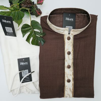 Heritage Brown Panjabi_img_0
