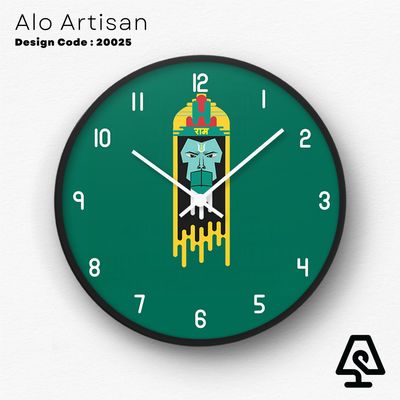 Hanuman Artistic Theme Wall Clock_img_0