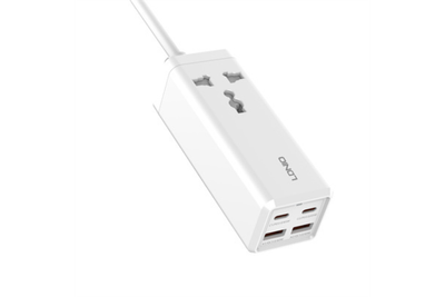 65W Fast Charger with 4 USB Ports