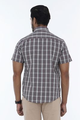 Short Sleeve Casual Button Down Men Half Shirt | Palli_img_2