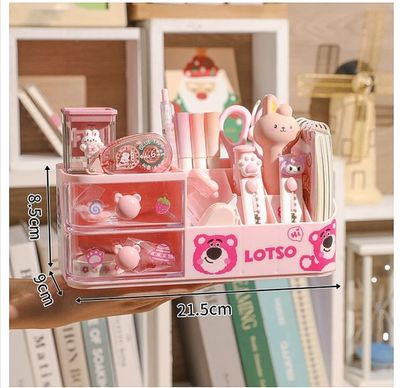 Storage Pen Holder Student Dormitory Drawer_img_2