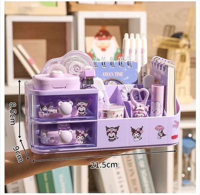 Storage Pen Holder Student Dormitory Drawer_img_3