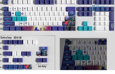 Valorant Side Engraved Full Set Keycap - OMEN_img_0