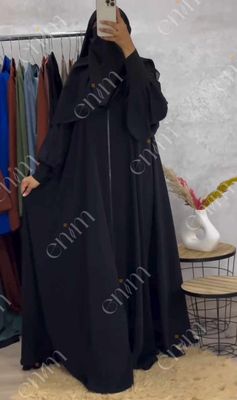 Elara Luxe Zipper Abaya_img_1