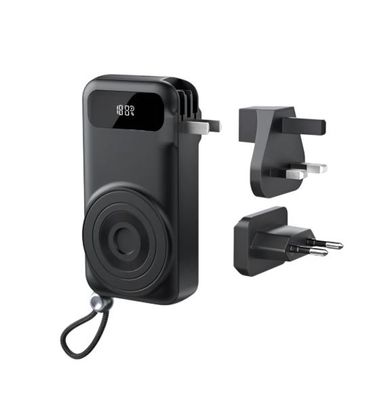 Vention FHXB0 10000mAh 22.5W PD & QC Travel Power Bank – Black_img_0