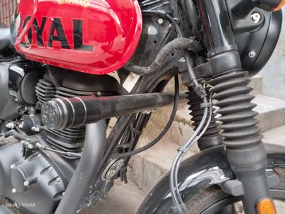 Premium Single Rod Bumper For Royal Enfield All Model_img_5
