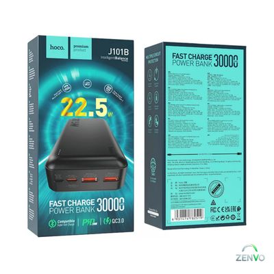 Hoco J101B 22.5W 30000MAH Dual Port Fast Charging Power Bank_img_1