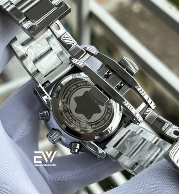 MONTBLANC WORLD MAP CHAIN WHITE DIAL_img_2