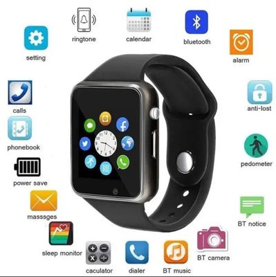 A1 Bluetooth Smart Watch with Camera,Sim Supports._img_1