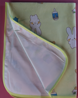 Baby pillow, urine mat, diaper, towel combo pack_img_2