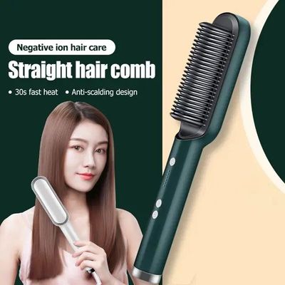 2-in-1 Professional Hair Straightener Comb – Smooth & Shine_img_2