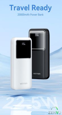 Vention 22.5W 20000mAh Power Bank -WHITE_img_2