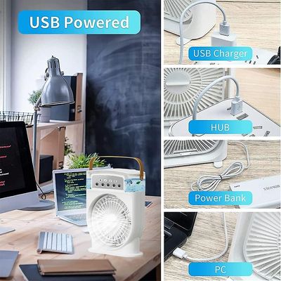 Air cooling LED Night Light Water Fan_img_2