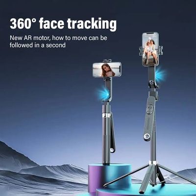 Q515 Auto Face Tracking Mobile Tripod 360 Rotation Tracking_img_1
