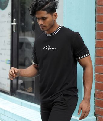 Essential Ribbed T-Shirts – 2-Piece Combo Pack White & Black_img_2