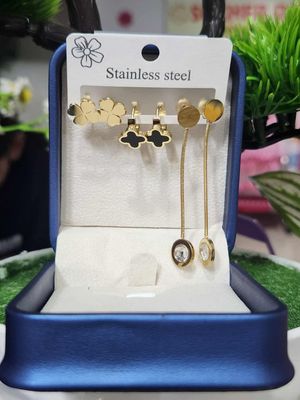316L stainless steal 3 pair  Earrings set_img_0