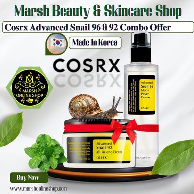 👉🔰Cosrx Advanced Snail 96 Essence and Snail 92 Cream Combo Offer_img_0