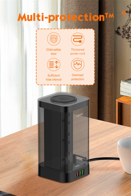 Tower Extension Power Socket with Wireless Charging_img_4