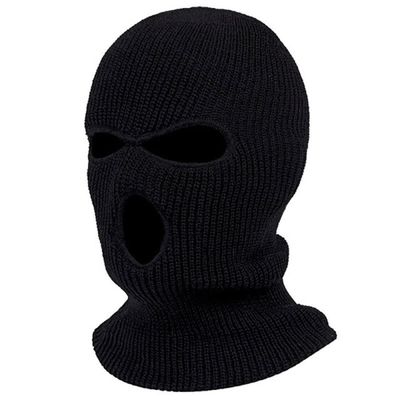 Skimask 3 Hole Balaclava – Black_img_1