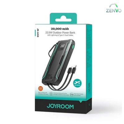 Joyroom JR-L017 22.5W 10000mAh Power Bank With Dual Cables_img_1