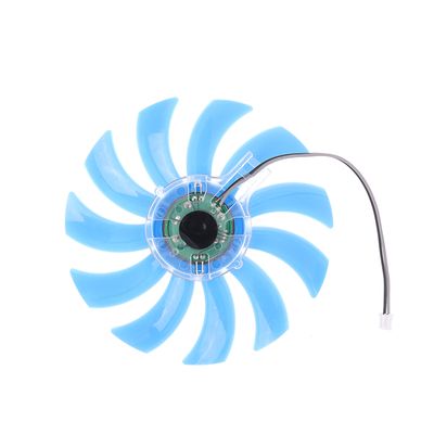 DC 12V 0.5A 6W Brushless Cooling Fan – Blue Plastic Fan | 11.1cm Diameter_img_3