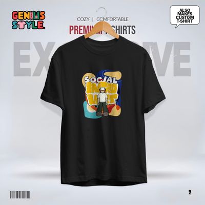 Best Typography Design Drop Shoulder T-shirt - 2_img_1
