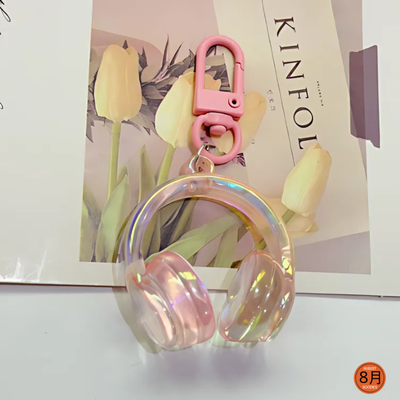 Three dimensional headset keychain_img_4