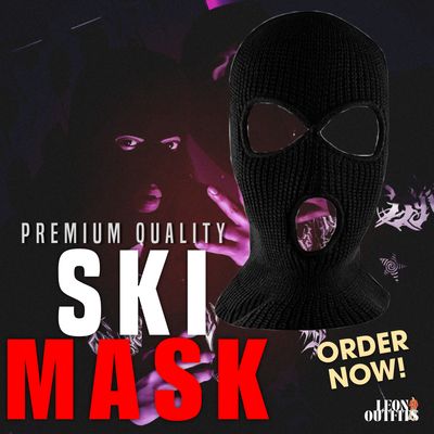 Skimask 3 Hole Balaclava – Black_img_0