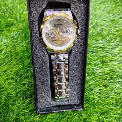 BINBOND B1236 Brand Fashion Tourbillon Dial Quartz Watches Men’s Luxury Stainless Steel + Free Chain cutter @ battery ._img_2