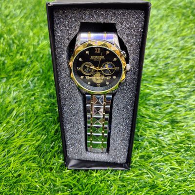BINBOND B1236 Brand Fashion Tourbillon Dial Quartz Watches Men’s Luxury Stainless Steel + Free Chain cutter @ battery ._img_2