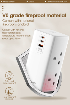 Multifunction Power Adapter with 70W USB Ports_img_3