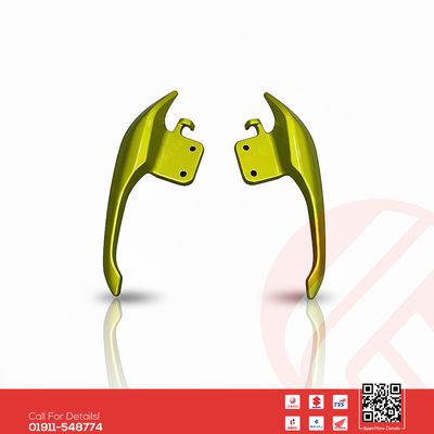 Pillion Handle (Seat Handle Green) for Suzuki Gixxer & Gixxer SF (New Model-Green Color) bike._img_0