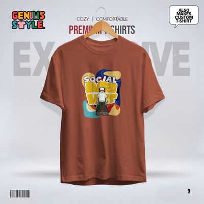 Best Typography Design Drop Shoulder T-shirt - 2_img_3