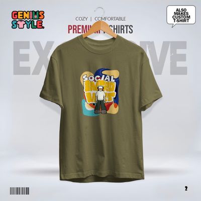 Best Typography Design Drop Shoulder T-shirt - 2_img_5