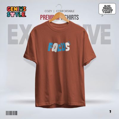 Focus Typography Premium Oversized T-shirt - 3_img_4