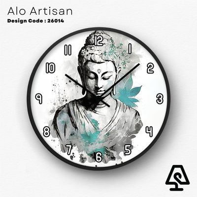 Buddha Nirvana Theme Wall Clock_img_0