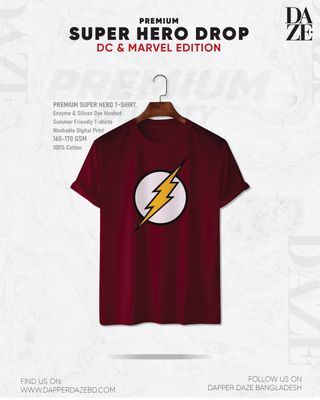 SH016 Super Hero Flash T-shirt_img_0