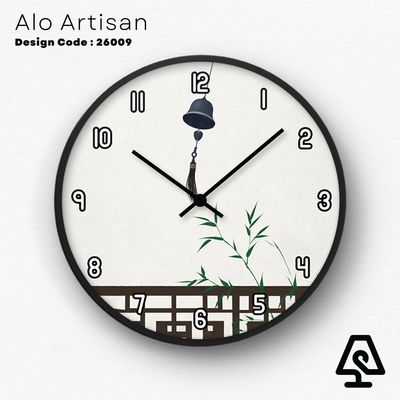 White Bell Theme Wall Clock_img_0