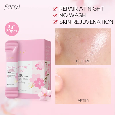 FENYI Bio Collagen Mask Deep Hydrating Pore Minimizing Lifting Overnight Sleeping Mask Sheet_img_0